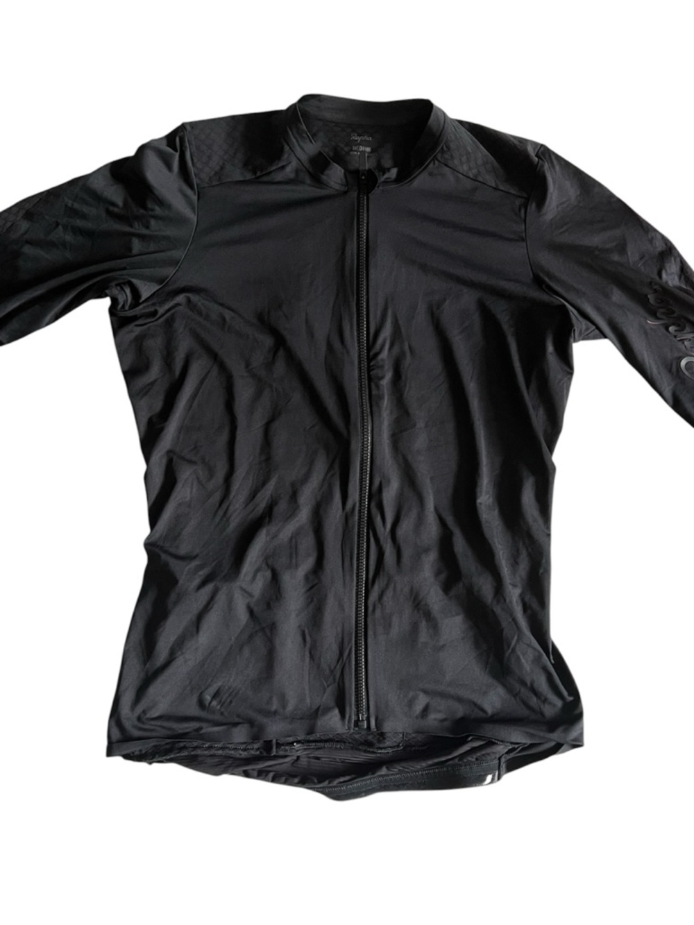 Rapha Black Full-Zip Lightweight Cycling Jersey, Medium